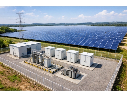 Sistema de energía solar conectado a la red