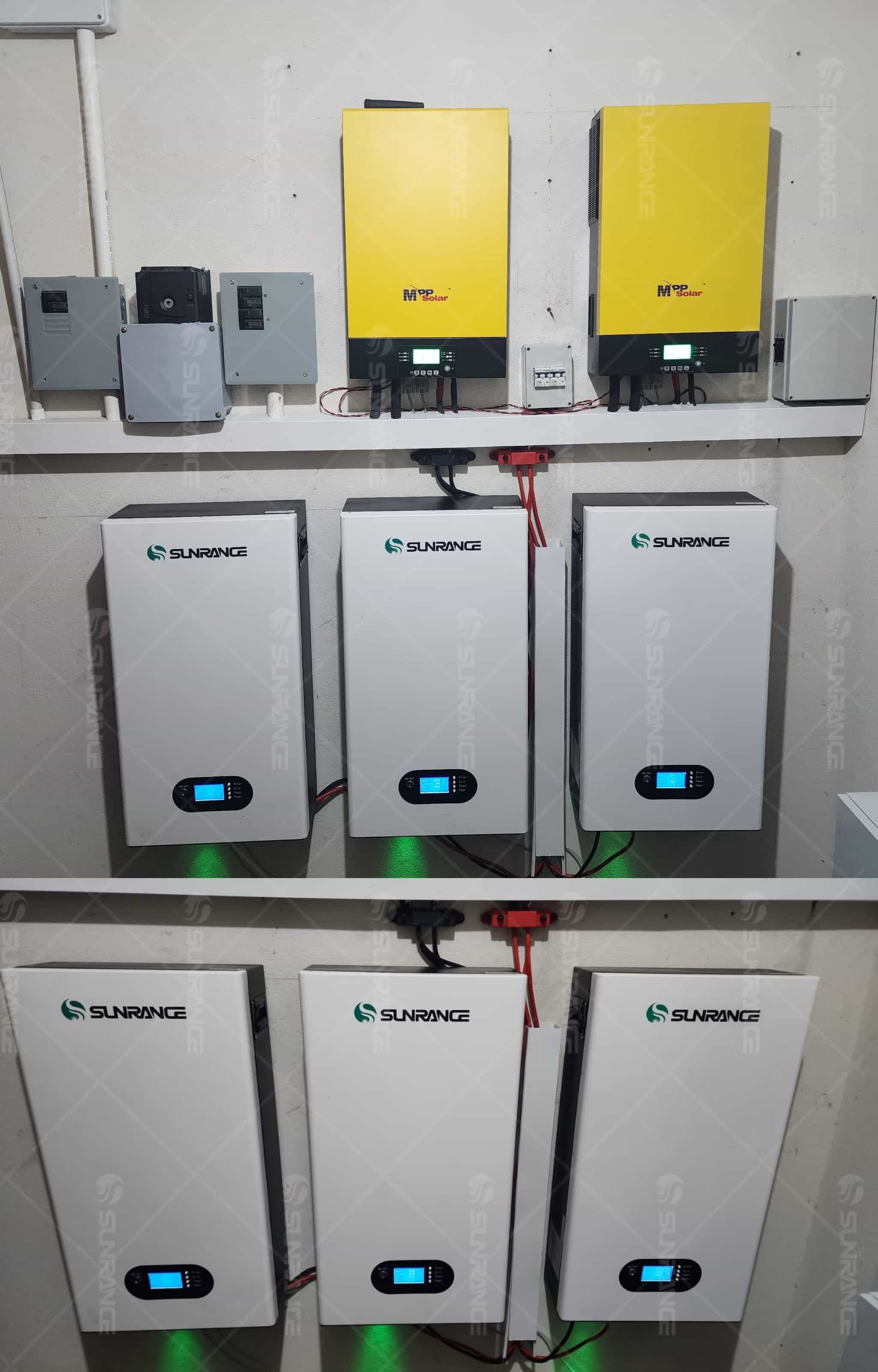 Sunrange 28.8KWH Solar Energy Storage in Barbados
